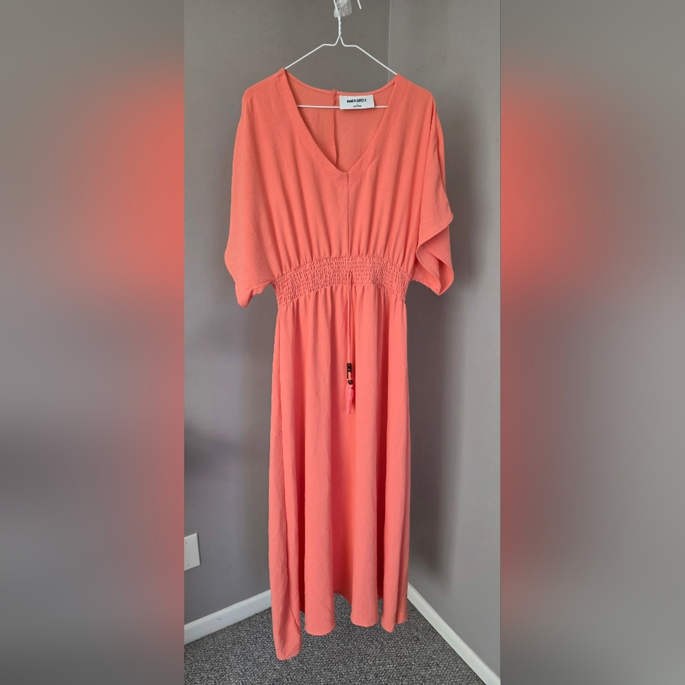 V-Neck Maxi Dress